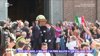 Toto Cutugno, a Milano lultimo saluto a un Italiano vero - Estate in diretta 