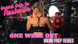 INFLUENCER TRIP TO NASHVILLE?! ♡ 10 DAYS OUT | Bikini Prep Series