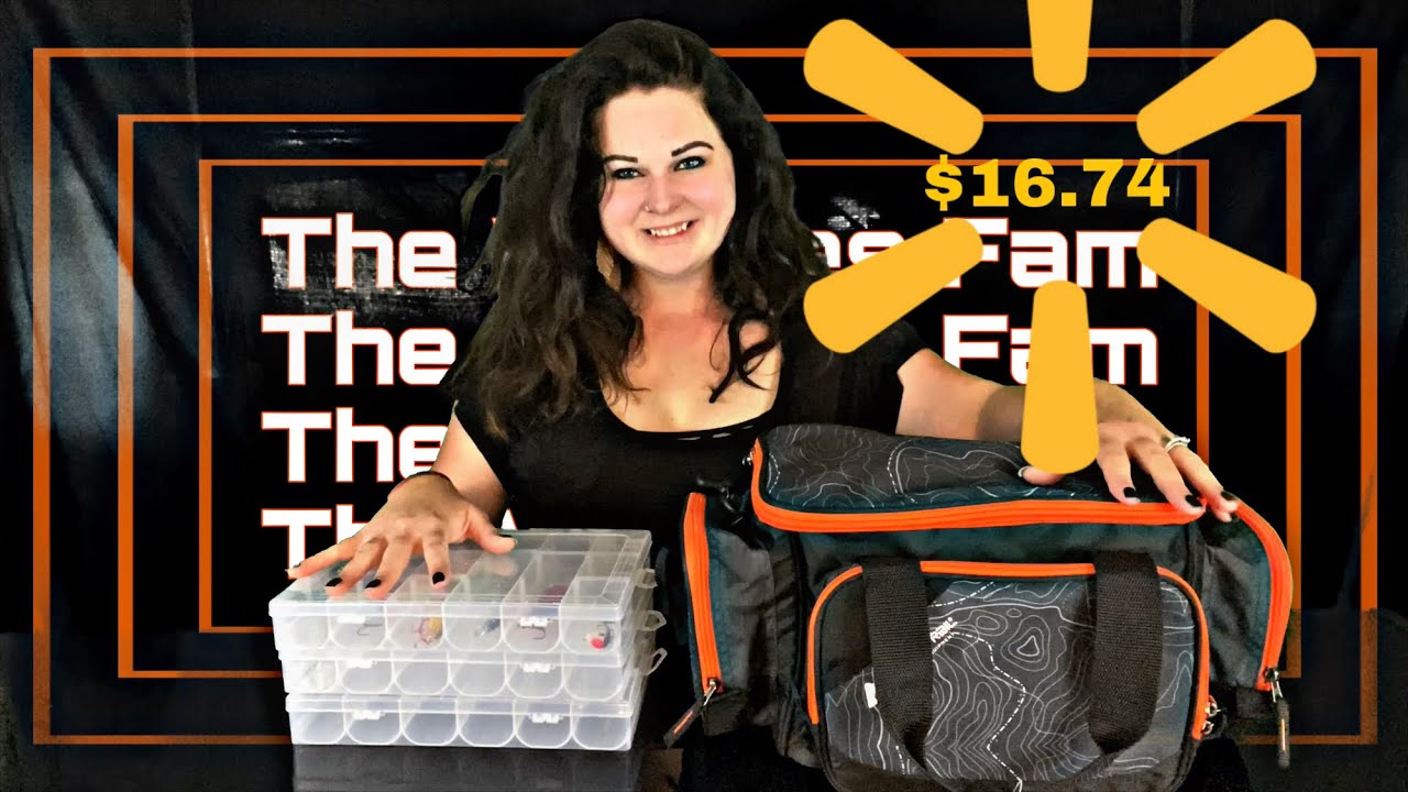 Must Have Tackle Box Under $20 - Ozark Trail 360 Tackle Bag Review 