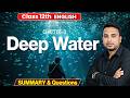 Class 12 English Chapter 3 Deep Water Full Explanation | UP Board | Summary & Questions