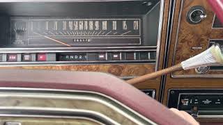 1977 Mercury Grand Marquis Cold Start