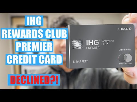 Ihg Rewards Club Premier Credit Card Book With My Chase Sapphire