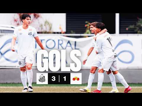 SANTOS 3-1 JABAQUARA | GOALS | PAULISTA U-15 (07/25/26)