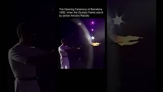 The opening ceremony of Barcelona 1992