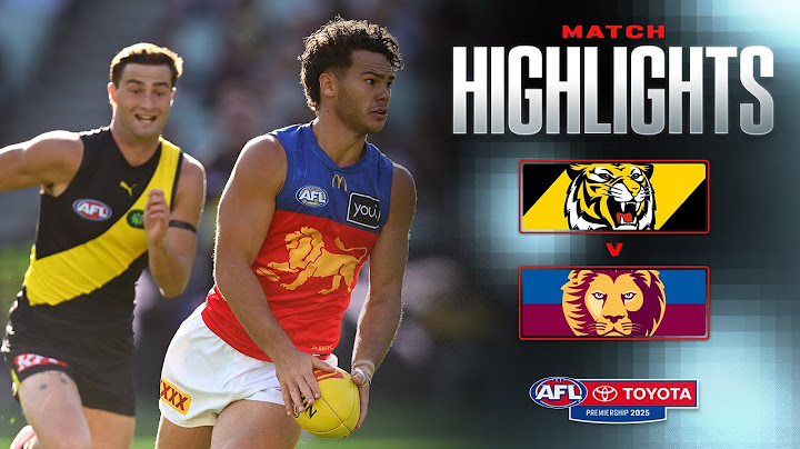 Richmond v Brisbane Lions Highlights | Round 4, 2025 | AFL