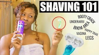 GIRL TALK: How to Shave EVERYWHERE... especially, "Down There"!! + DEMOS INCLUDED
