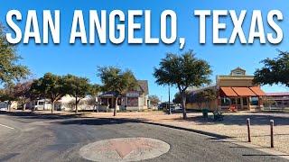 San Angelo, Texas! Drive with me through a Texas town!