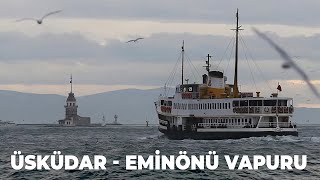 Üsküdar  Eminönü Vapuru  İstanbul