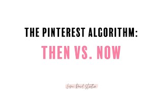 The Pinterest Algorithm: Then vs. Now | Pinterest Course (Scheduling Shortcuts) SNEAK PEEK! Wealth