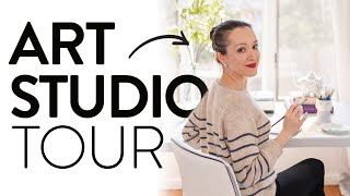 A tour inside my Studio