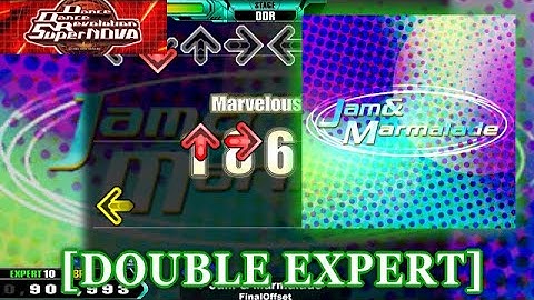 【DDR SN】 Jam & Marmalade [DOUBLE EXPERT] 譜面確認＋Clap