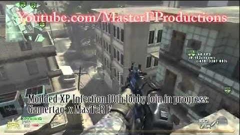 MW2 XP Infection 10th Lobby AFTER UPDATE!! 1 15 11 JOIN IN PROGRESS  x MasTeR F