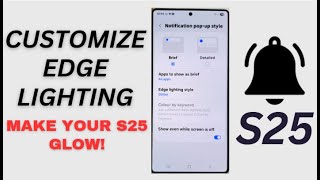 🔵Galaxy S25/S25 Edge/Ultra: Zmień efekty oświetlenia krawędziowego jak profesjonalista! screenshot 4