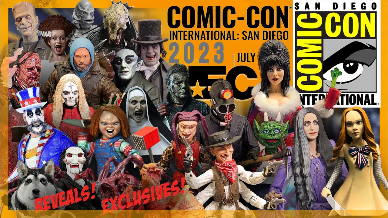 SDCC 2023 NECA Toys – HORROR Reveals and Announcements 