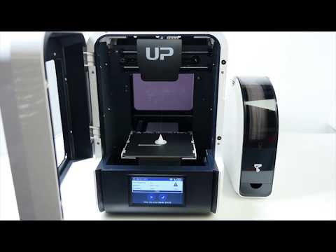 Start a 3D Print on #UPmini2ES | #Tiertime