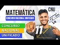 Aula 11 Matemática focado na CNU (CESGRANRIO) - Análise Combinatória !!!