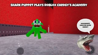 SB Movie: Shark Puppet plays Roblox Chedgy’s Academy!