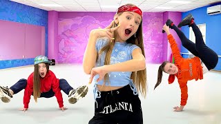 Ekstremalne wyzwanie Break Dance 🤩 Kto z nastolatek wygra? | Miss Nicole i przyjaciele