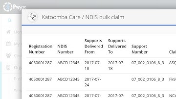Comm.care Tutorial: Create a NDIS Bulk Upload report