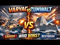 Varyag vs Zumwalt 💥 Insane Close Fight | Custom Battle Gameplay