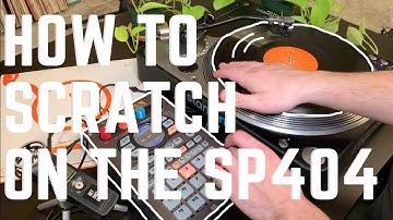 How to Scratch Vinyl on the SP404 with No Crossfader