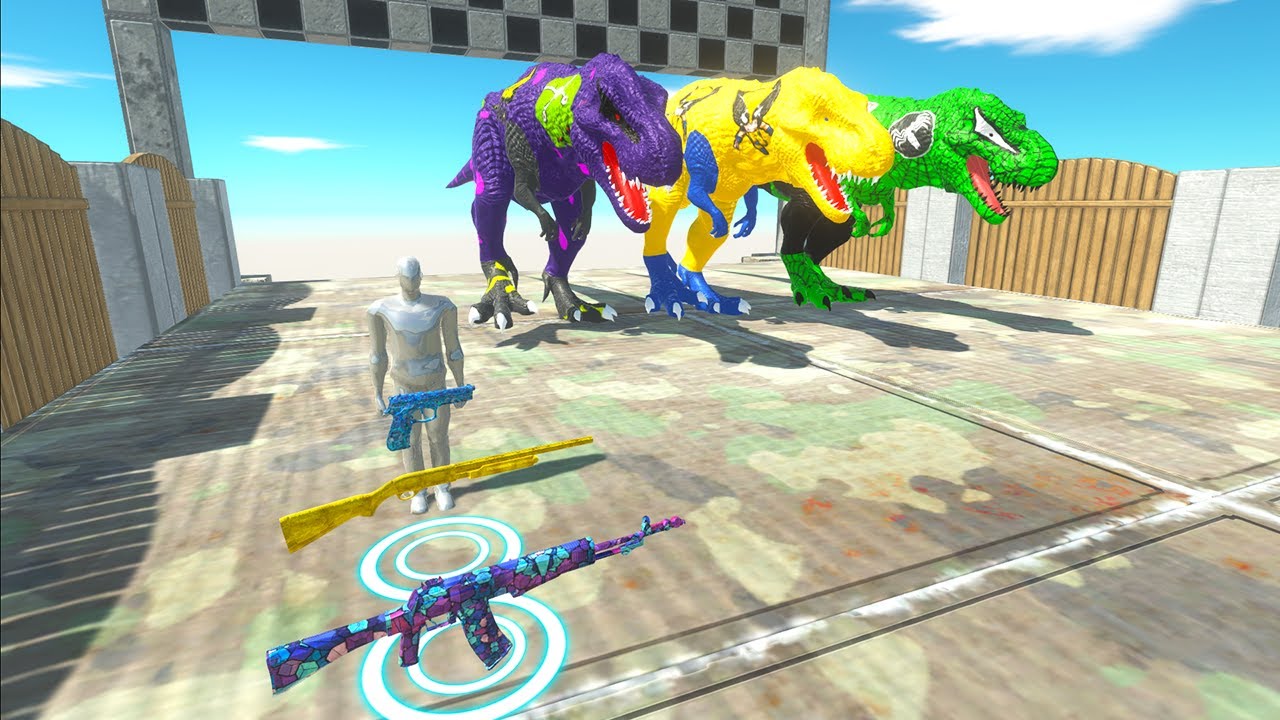 Jurassic World Evolution 2 T-rex Vs Fps avatar Race Championship Marvel