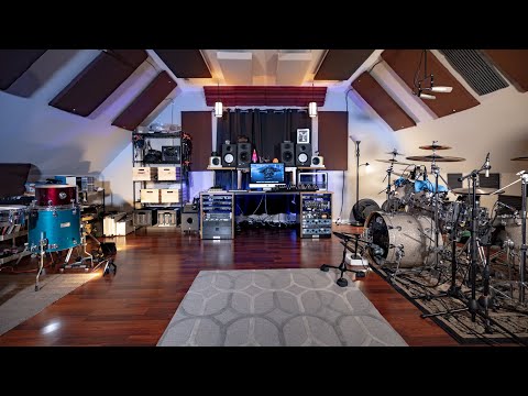 Drummer HOME STUDIO Setup 2021 | Jake Burton (studio Tour)