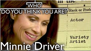 Minnie Driver Discovers Her Half Uncle Was An Actor | Who Do You Think You Are