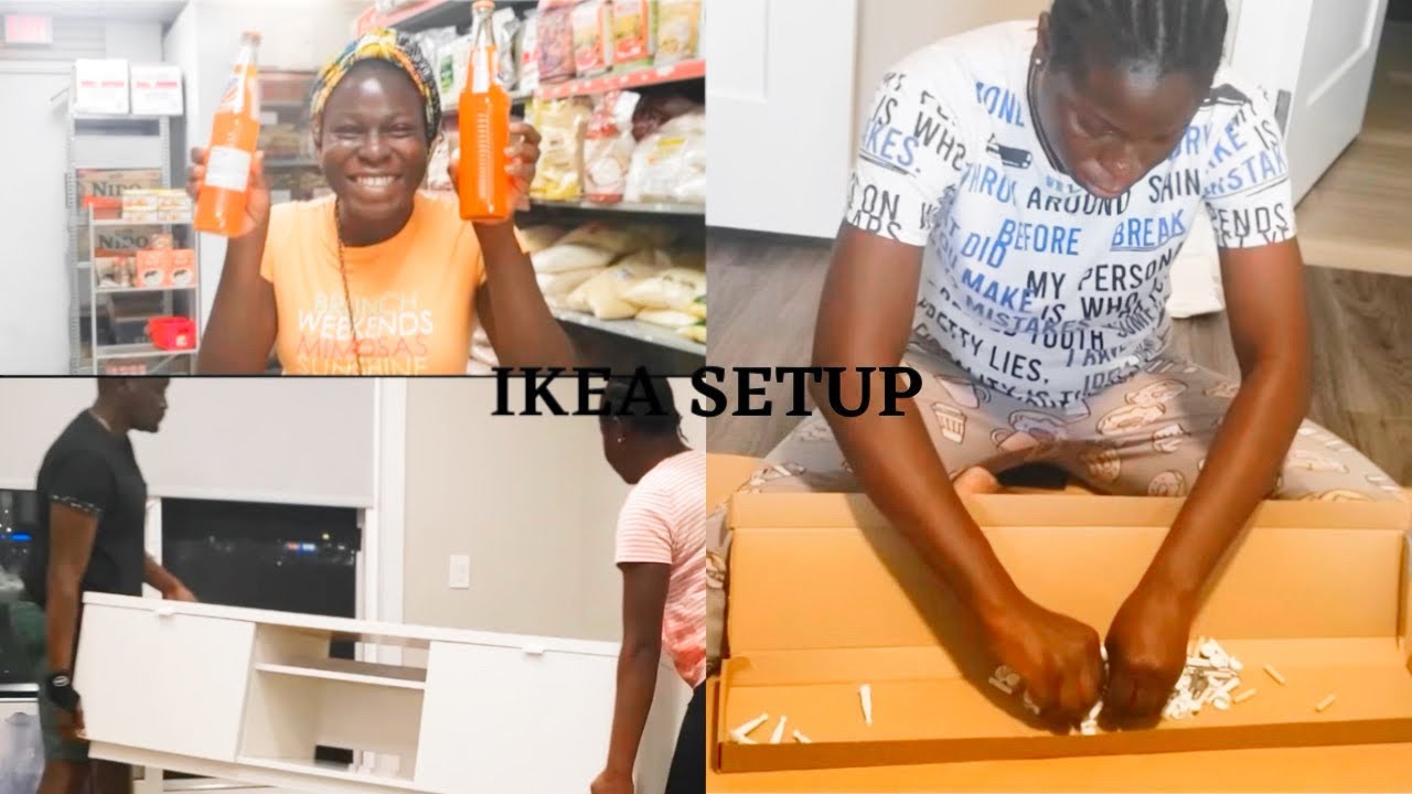 Setting Up Our Ikea Furnitures Costco Wholesale Shopping New