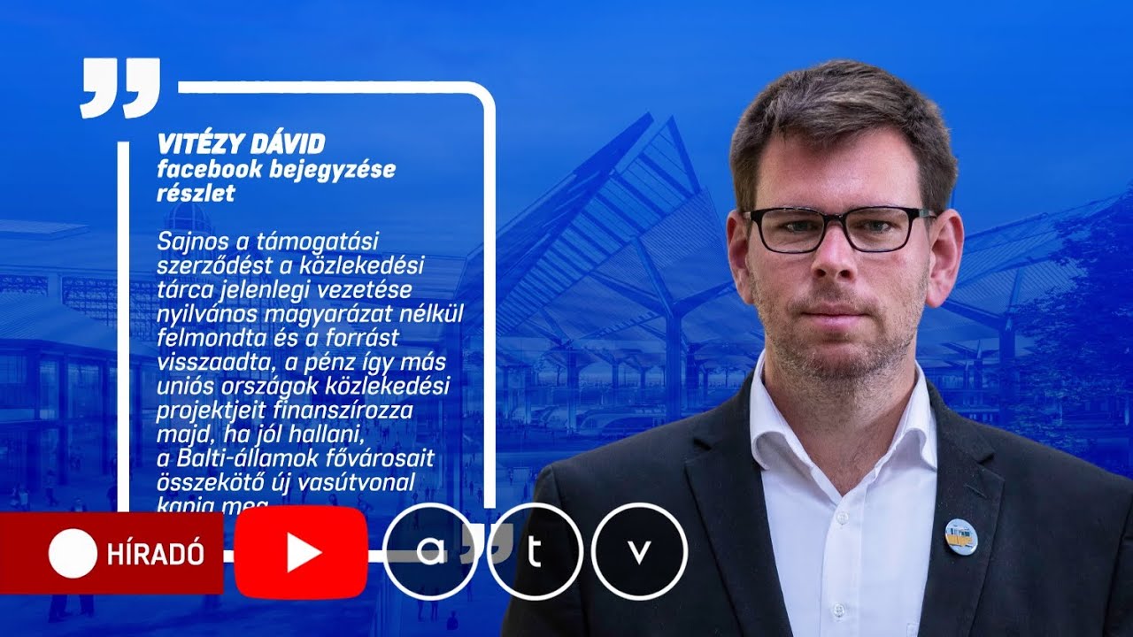 Vitézy Dávid keményen nekiment Lázár Jánosnak - YouTube