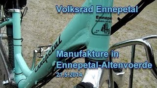 Pedelec Volksrad Ennepetal Manufakture in Ennepetal-Altenvoerde 21.5.2014