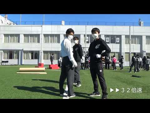 【2022開成祭】ステージ設営（32倍速）