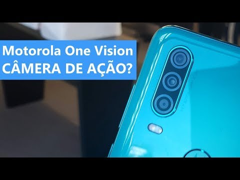 MOTOROLA ONE ACTION - testamos a INÉDITA "câmera de ação"