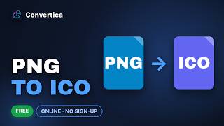 How to Convert PNG to ICO — Make a Favicon (Free, Online) | Convertica