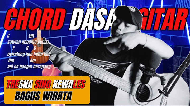 Bagus Wirata - TRESNA SING KEWALES ( Lirik & Chord ) Cover  By Indobali Akustik