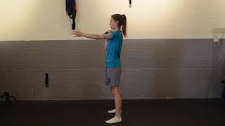 Offset Kettlebell Front squat