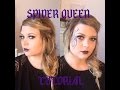 Spider queen halloween hair and makeup tutorial  whitney evans