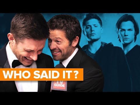 Supernatural Cast Plays Who Said It