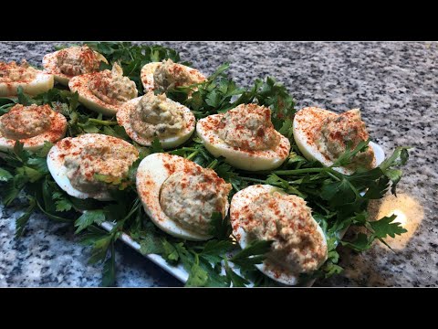 TUNA DEVILED EGGS