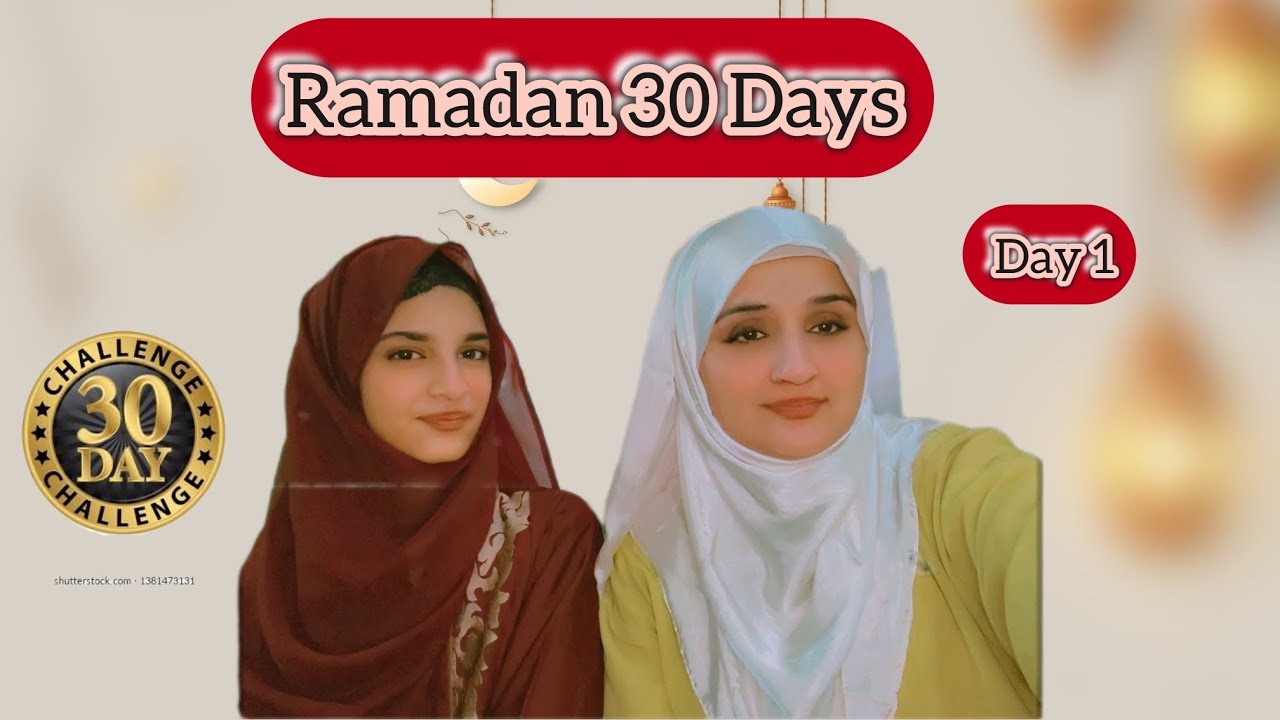 30 Days Challenge.Day 1 Ramadan Series🤲#hijab #deeni #deen 