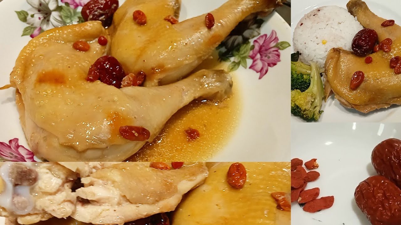 Bake chicken Chinese style using toaster chickenthighs homecooking 