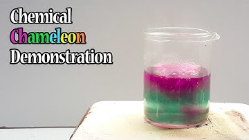 Chemical Chameleon Demonstration (with NaOH, KMnO4, and Sucrose)