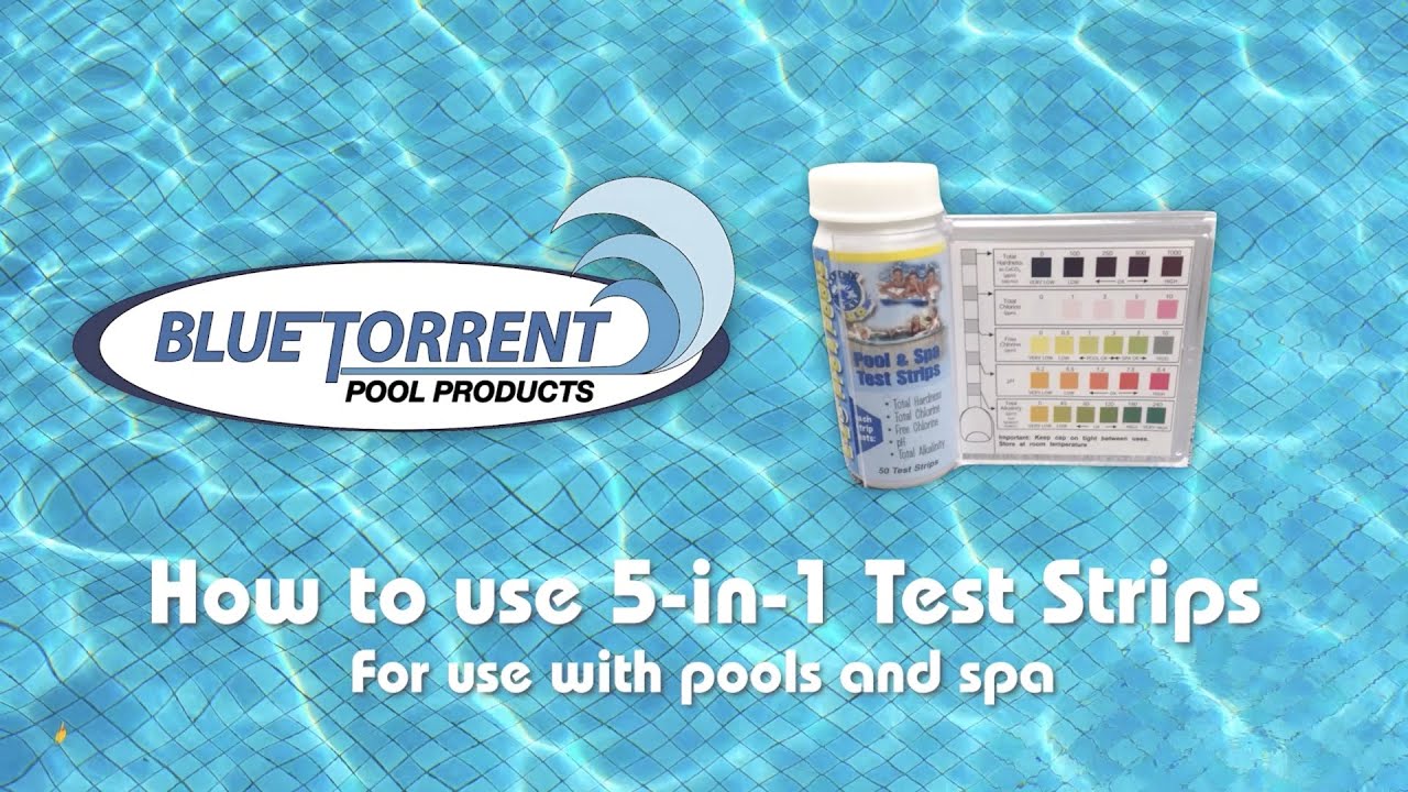 How To Use 5 in 1 Swimming Pool & Spa Water Test Strips