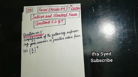 Mathematics Book 3 (D3) |  7th Edition | Review Exercise # 4 | Q # 5 to7 | Ifra Syed | in Urdu\Hindi