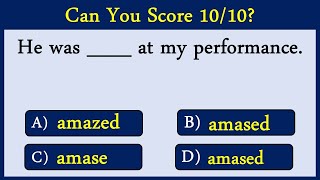 Mixed Grammar Quiz 40: Can You Pass This Test?