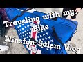 1st time traveling with my bike  winstonsalem riding vlog