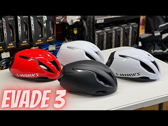 Specialized S-Works Evade 3 Road Helmet (White/Black) (S) - Performance  Bicycle