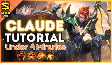4-Minute Claude Tutorial in the Gold Lane || (MLBB S36) 2025