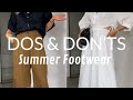 Styling Summer Shoes in Flattering Ways #youtubeshorts