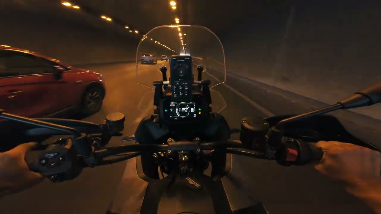 Moto Guzzi Stelvio 2025!!! (test dji mic mini) POV